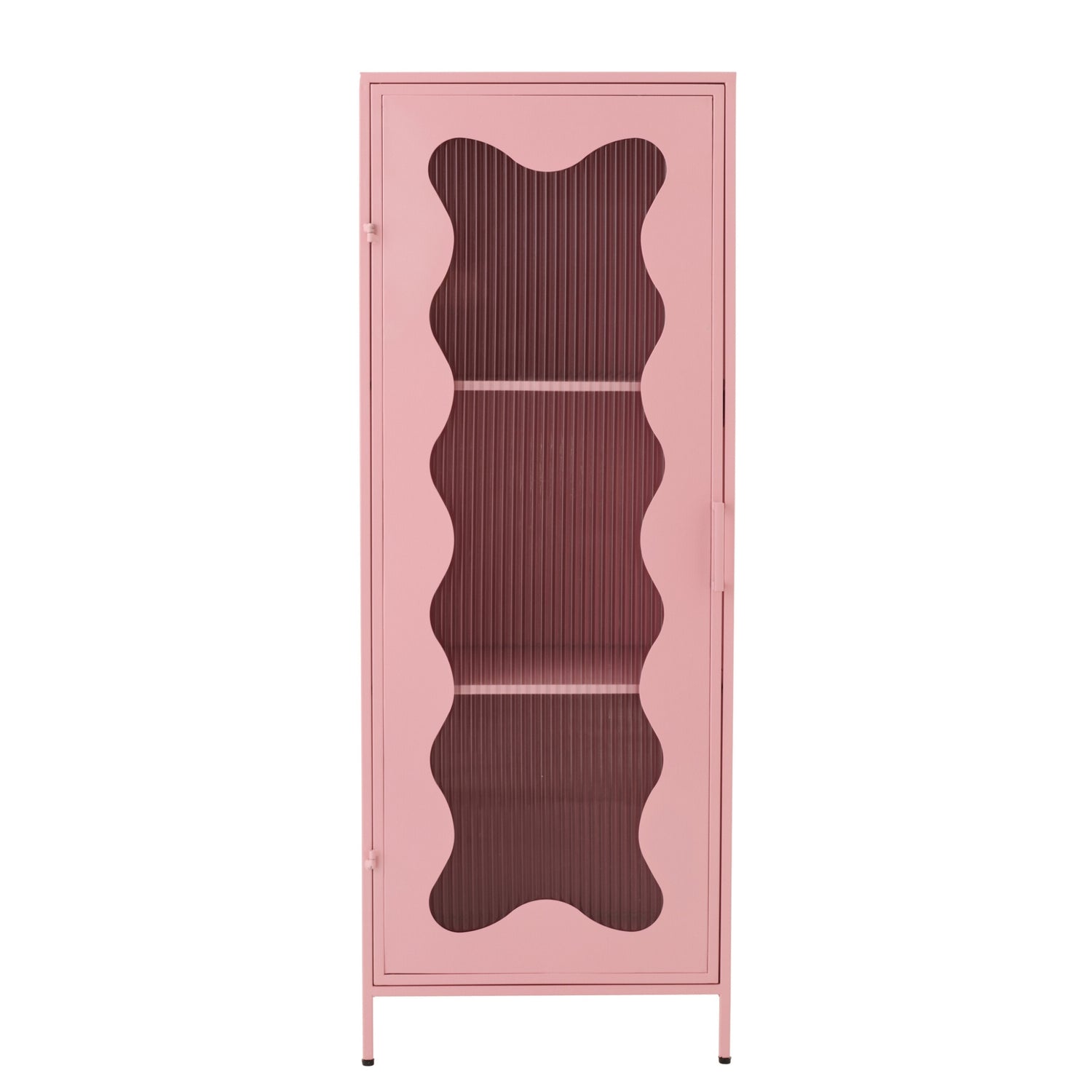 Kast Golf Ijzer/Glas Lichtroze J-Line