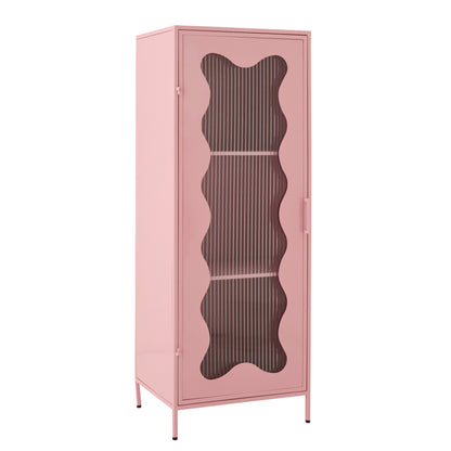 Kast Golf Ijzer/Glas Lichtroze J-Line