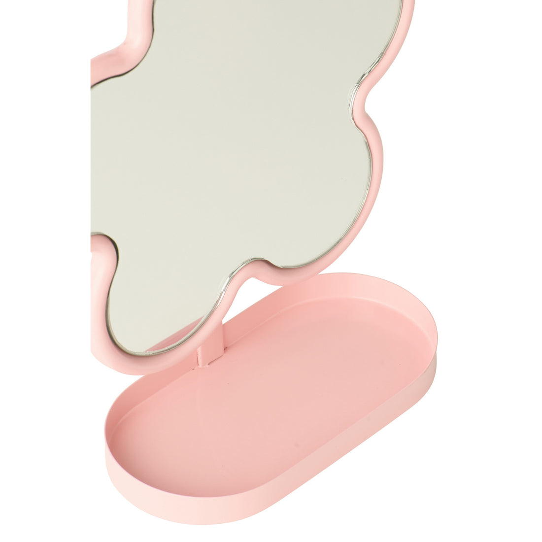 Tafelspiegel Bloem Ijzer Lichtroze J-Line