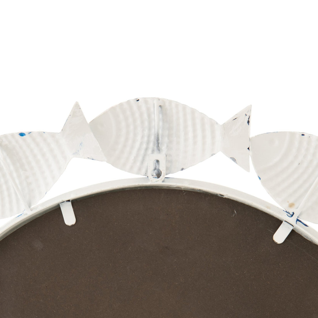 Wandspiegel Vis Ijzer Wit J-Line