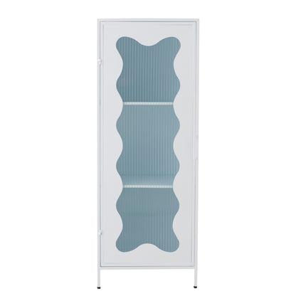 Kast Golf Ijzer/Glas Wit J-Line
