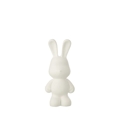 Konijn Eddy Polyresin Wit Small J-Line