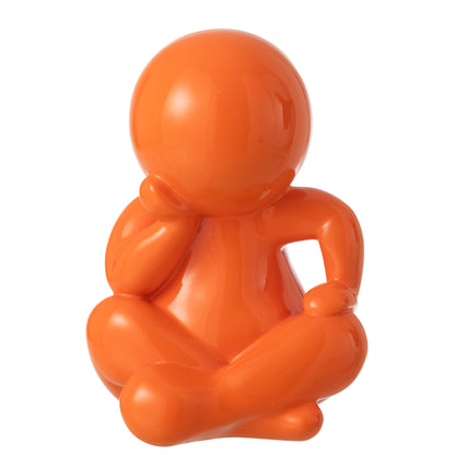 Beeldje Marcel Hars Donkeroranje J-Line