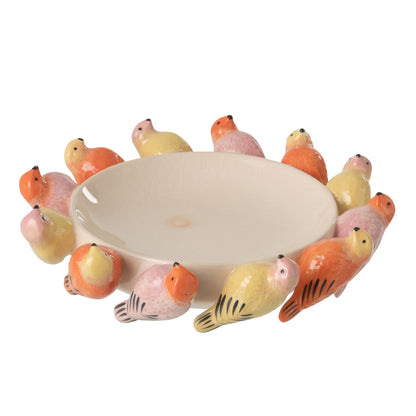 Sierschaal Vogel Keramiek MultiJ-Line