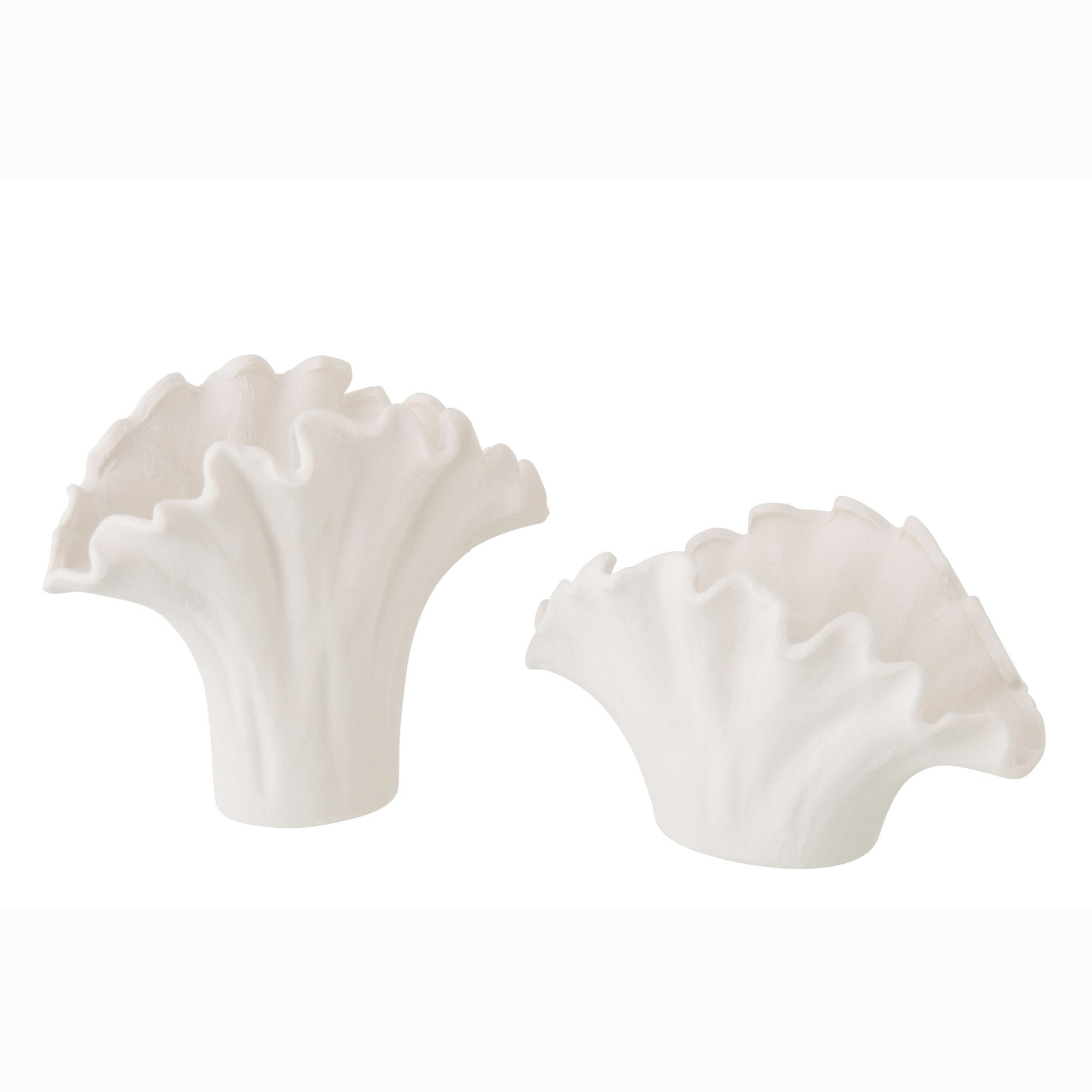 Vaas Bloem Porselein Wit Large J-Line