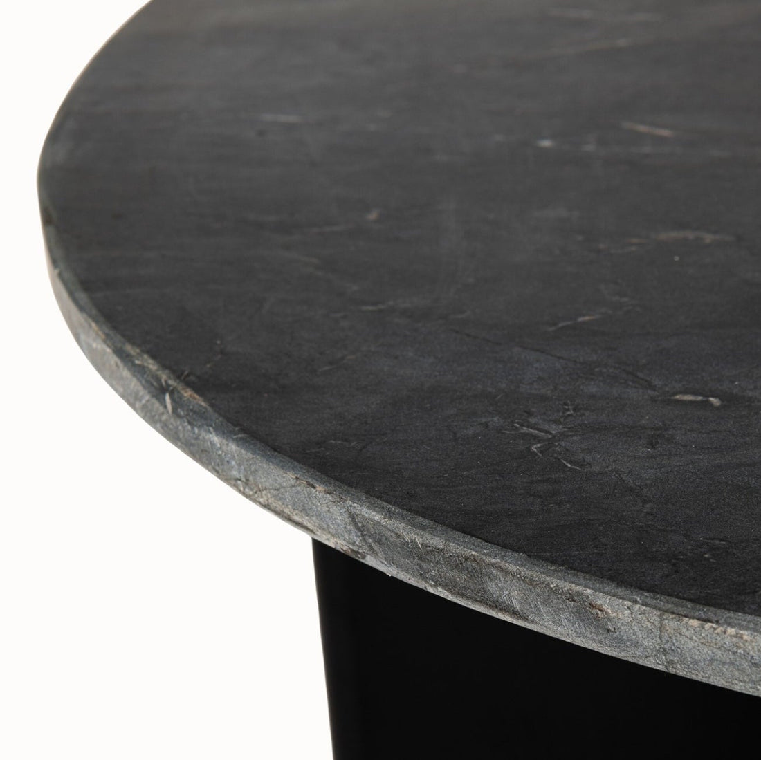 Bijzettafel Mathilde Marmer Zwart J-Line