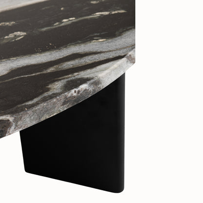 Salontafel Mathilde Marmer Zwart/Grijs J-Line
