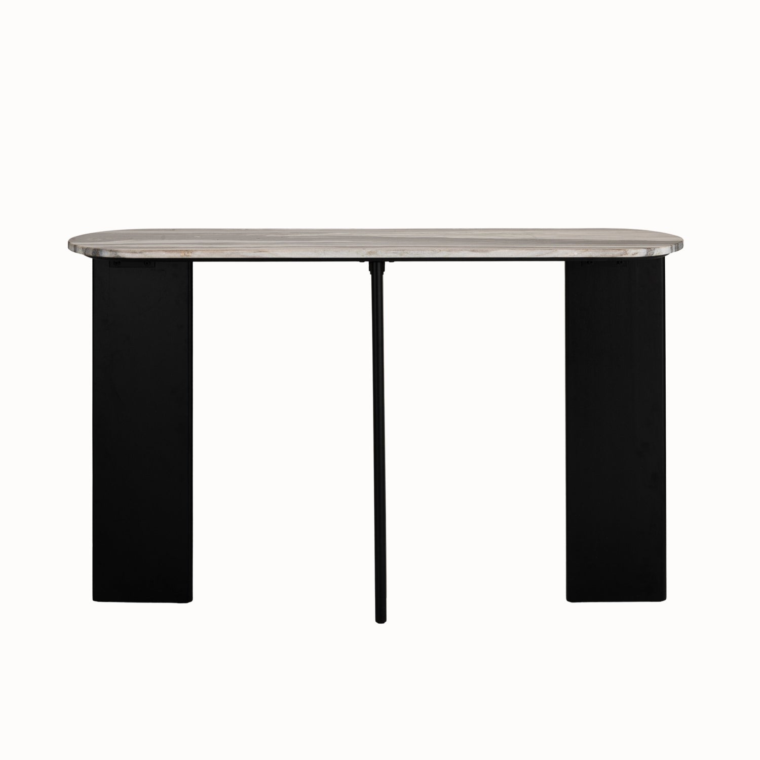 Console Mathilde Marmer Zwart/Grijs J-Line