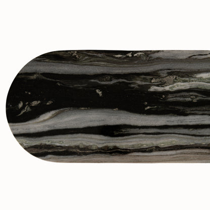 Console Mathilde Marmer Zwart/Grijs J-Line