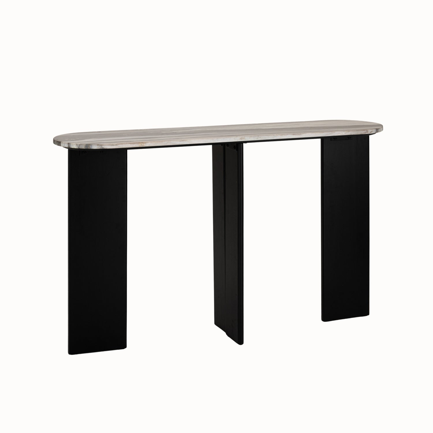 Console Mathilde Marmer Zwart/Grijs J-Line