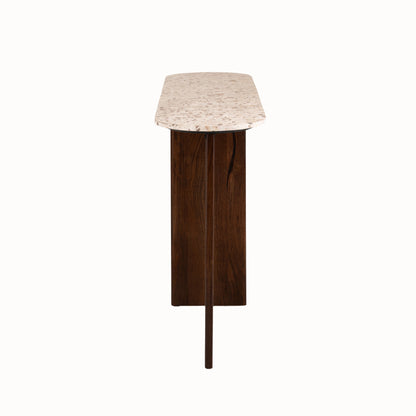 Sidetable Mathilde Marmer Naturel/Beige J-Line