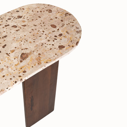 Sidetable Mathilde Marmer Naturel/Beige J-Line