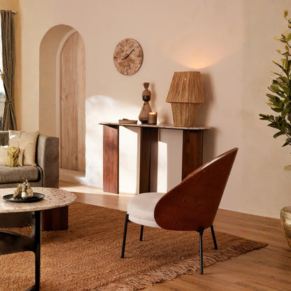 Sidetable Mathilde Marmer Naturel/Beige J-Line
