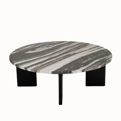 Salontafel Mathilde Marmer Zwart/Grijs J-Line