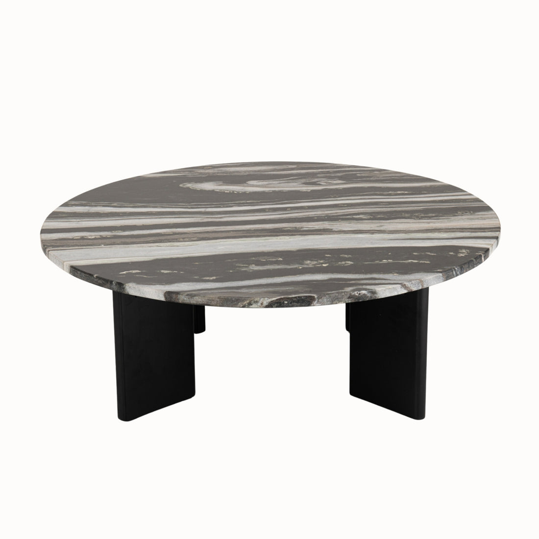 Salontafel Mathilde Marmer Zwart/Grijs J-Line