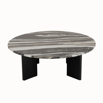 Salontafel Mathilde Marmer Zwart/Grijs J-Line