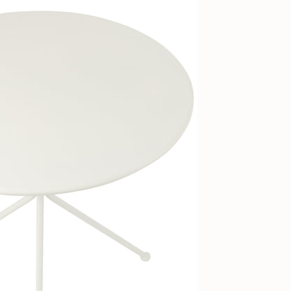 Tuintafel Tripod Rond Metaal Wit Large J-Line