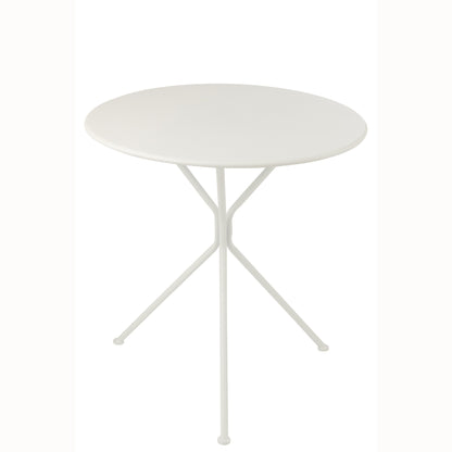 Tuintafel Tripod Rond Metaal Wit Large J-Line
