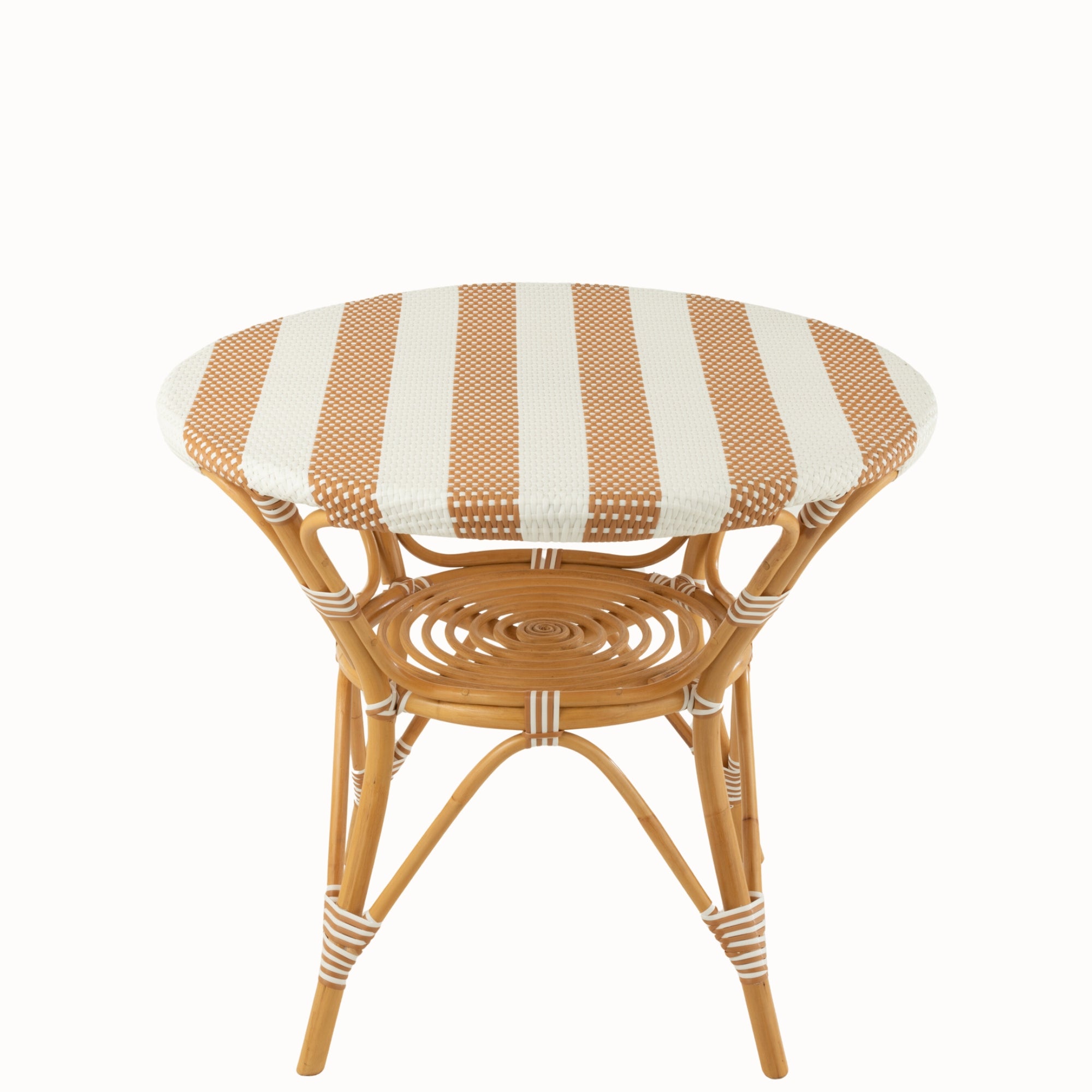 Eettafel Rotan Beige/Wit J-Line
