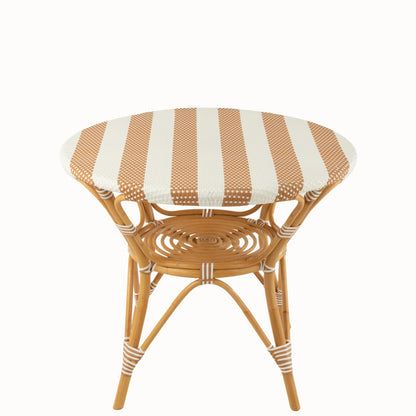 Eettafel Rotan Beige/Wit J-Line
