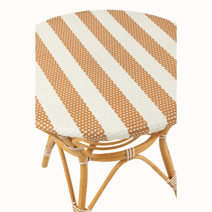 Eettafel Rotan Beige/Wit J-Line