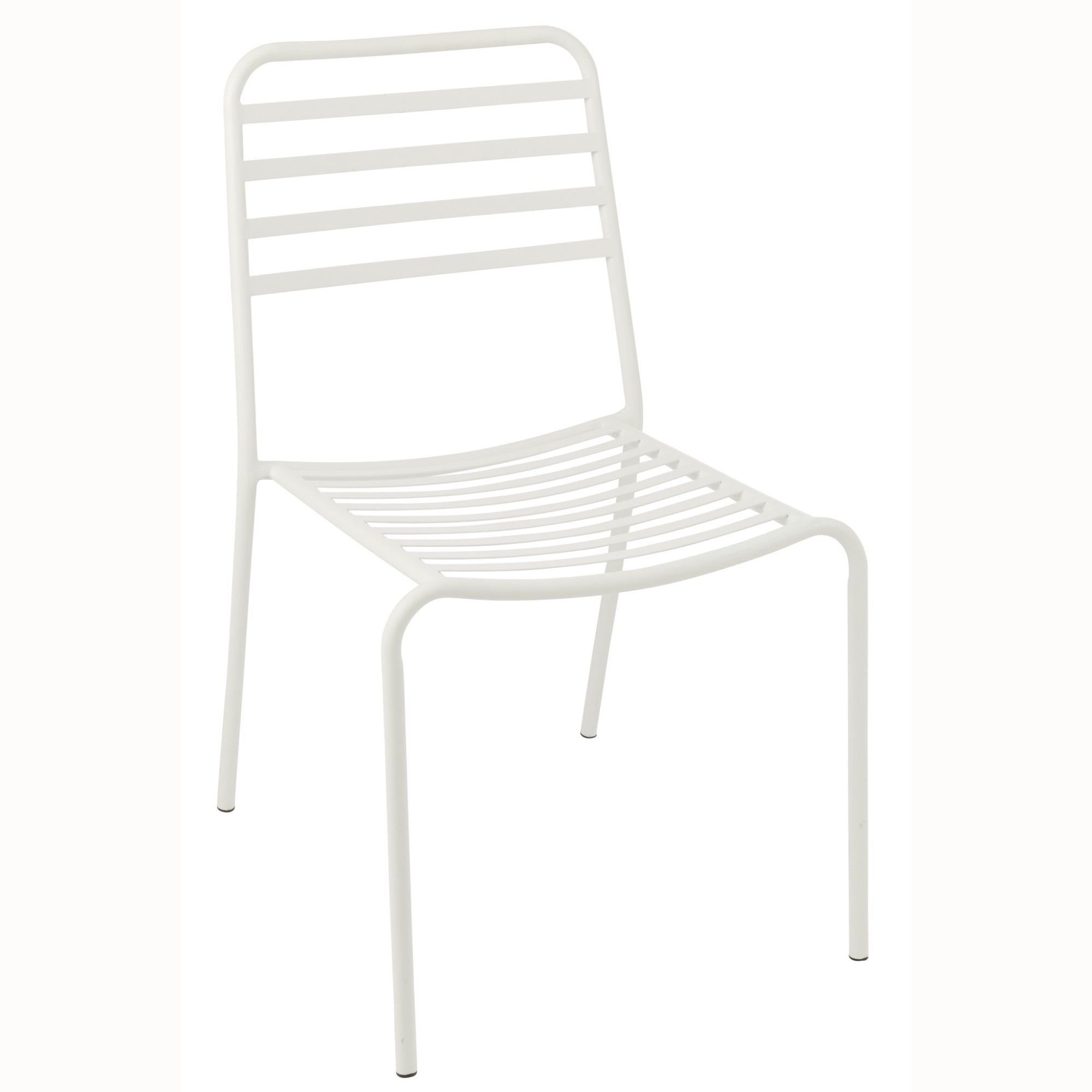 Tuinstoel Dedi Wit Metaal J-Line