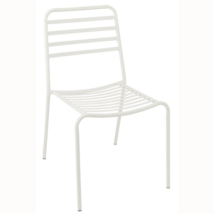 Tuinstoel Dedi Wit Metaal J-Line