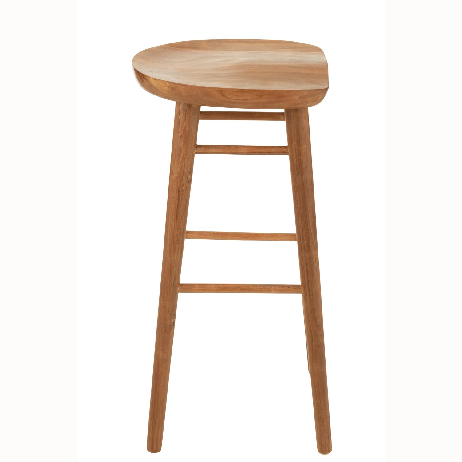 Barstoel Ana Teak Hout Bruin J-Line