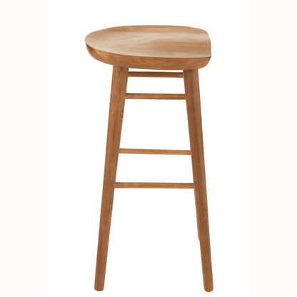 Barstoel Ana Teak Hout Bruin J-Line