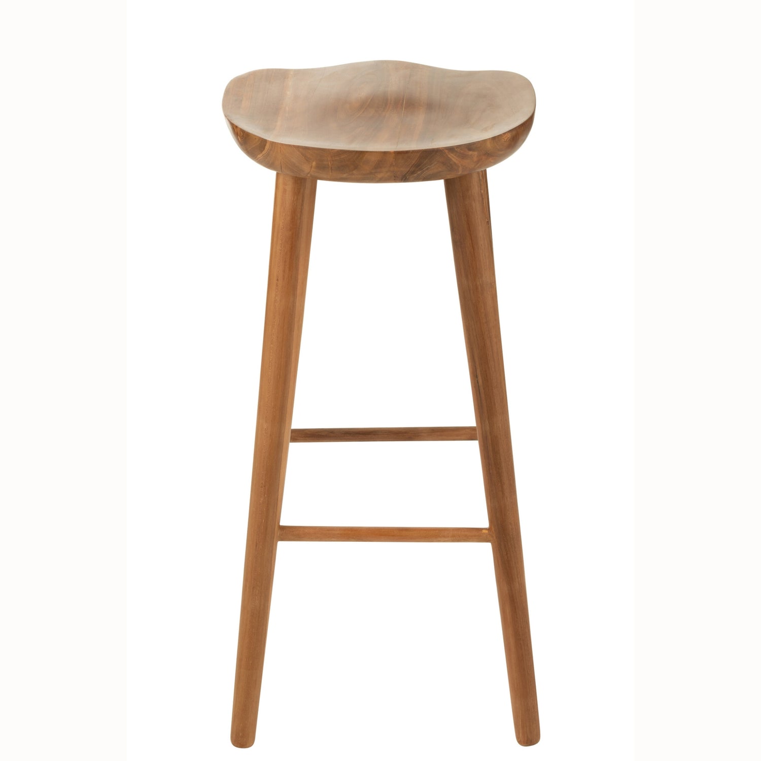 Barstoel Ana Teak Hout Bruin J-Line