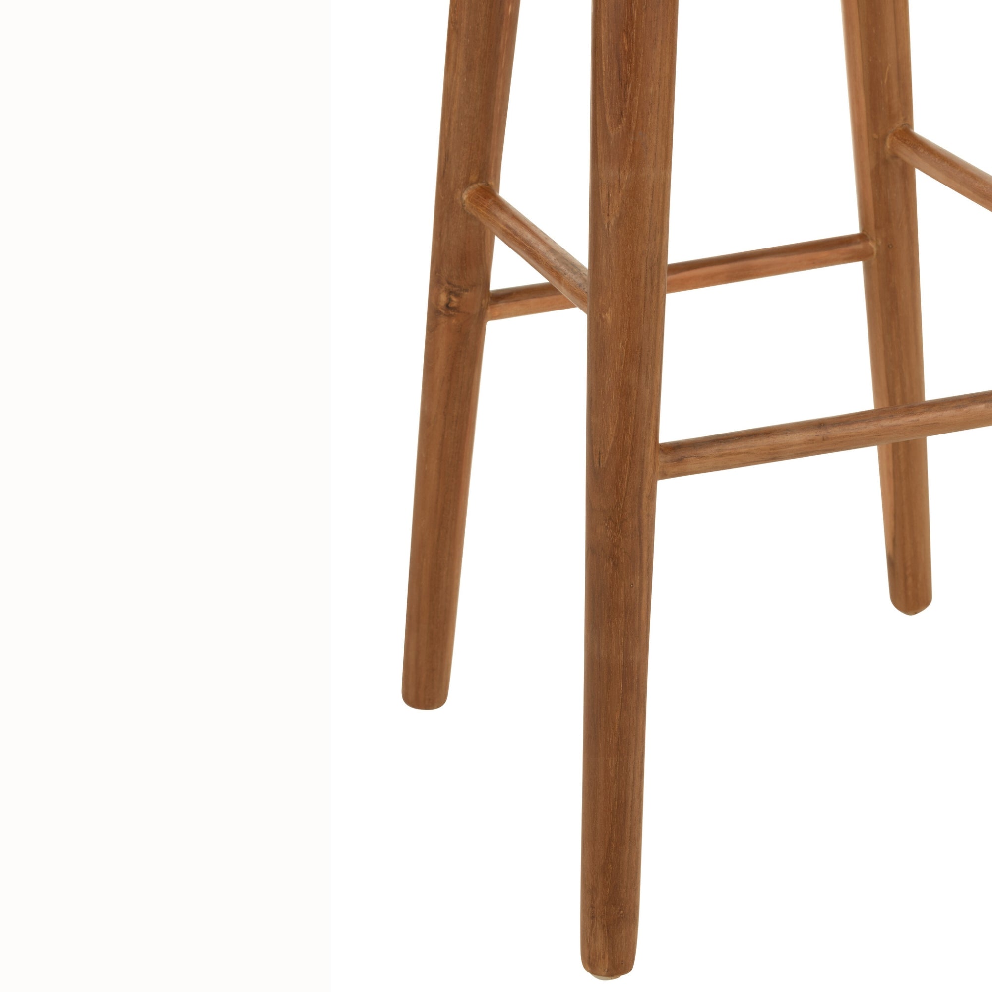 Barstoel Ana Teak Hout Bruin J-Line
