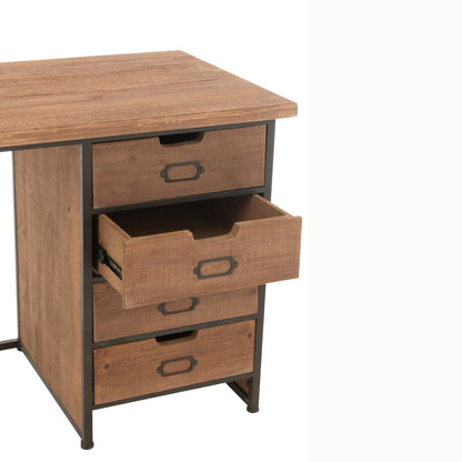 Bureau Moa Mdf Naturel J-Line