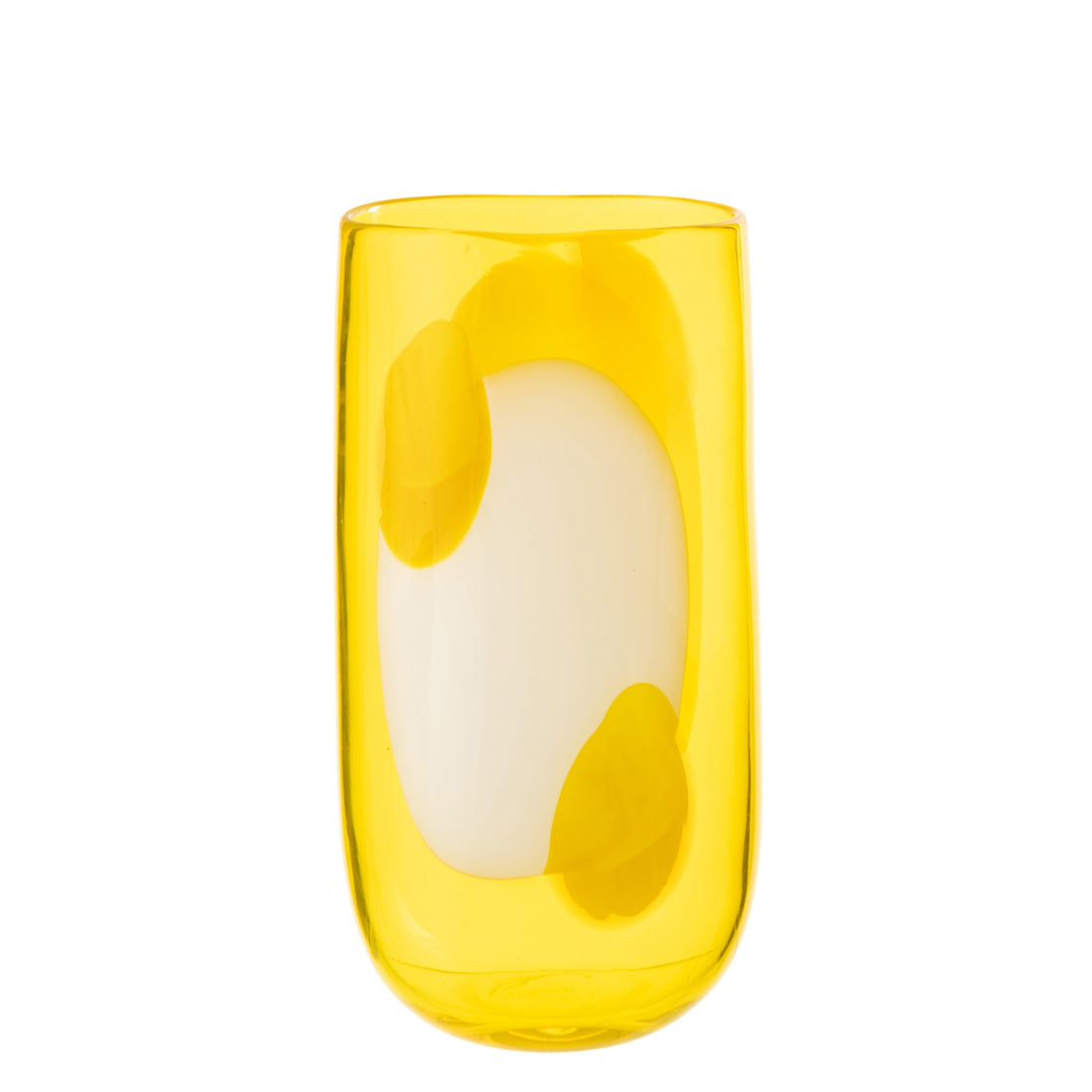 Vaas Mona Glas Transparant/Geel Small J-Line