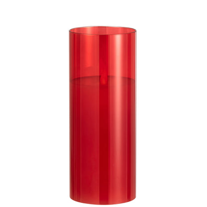 Ledlamp Blinkend Glas Rood Large
