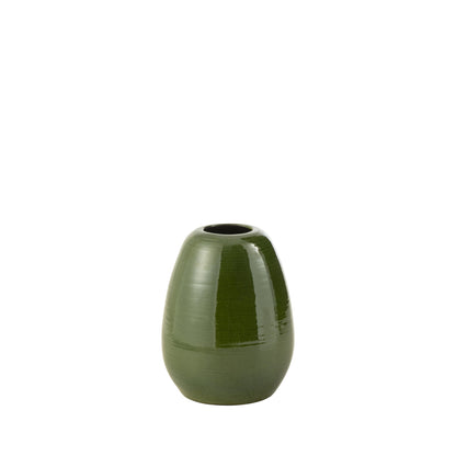 Vaas Lola Porselein Groen Small Ø23xH30cm J-Line
