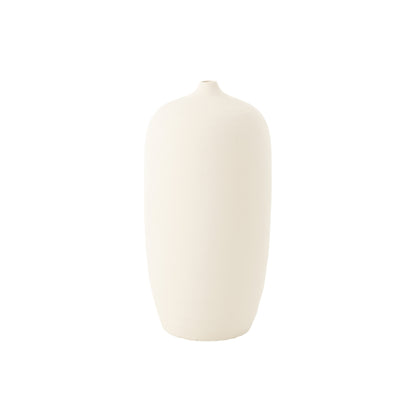 Vaas Cassia Ovaal Keramiek Wit Dia 30cmxH59cm J-Line