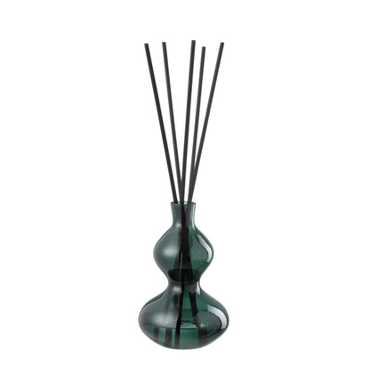 Geurolie Cedar Breeze Glas Donkergroen Small 500ml J-Line