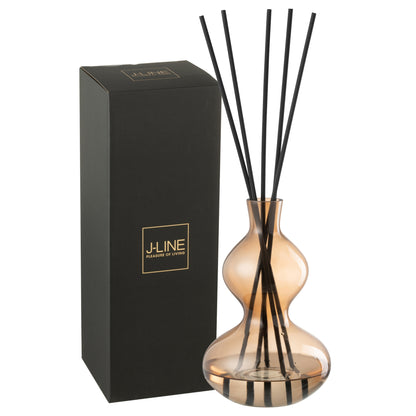 Geurolie Nordic Vetiver Glas Amber Large 1000ml J-Line