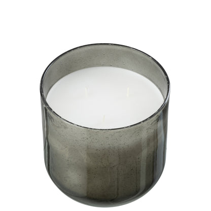 Geurkaars Olive&amp;Frank Incense Was Groen Medium 75u J-Line