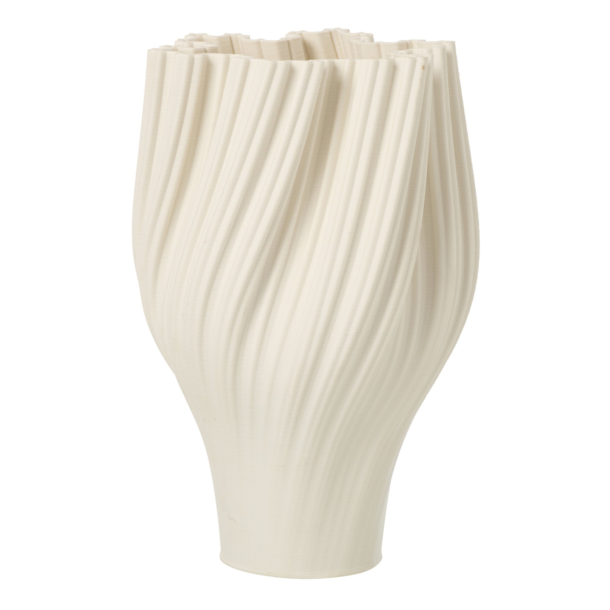 Vaas 3d Print Steengoed Wit Large J-Line