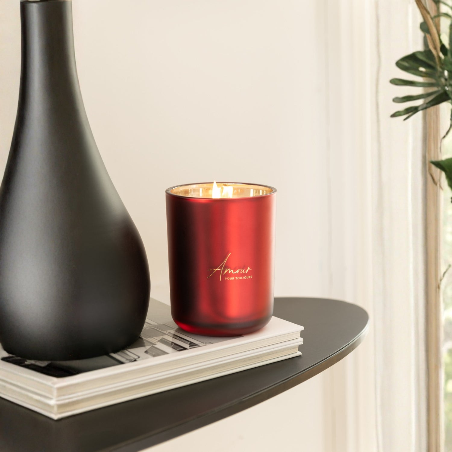 Geurkaars Amour Rood Small 35uur
