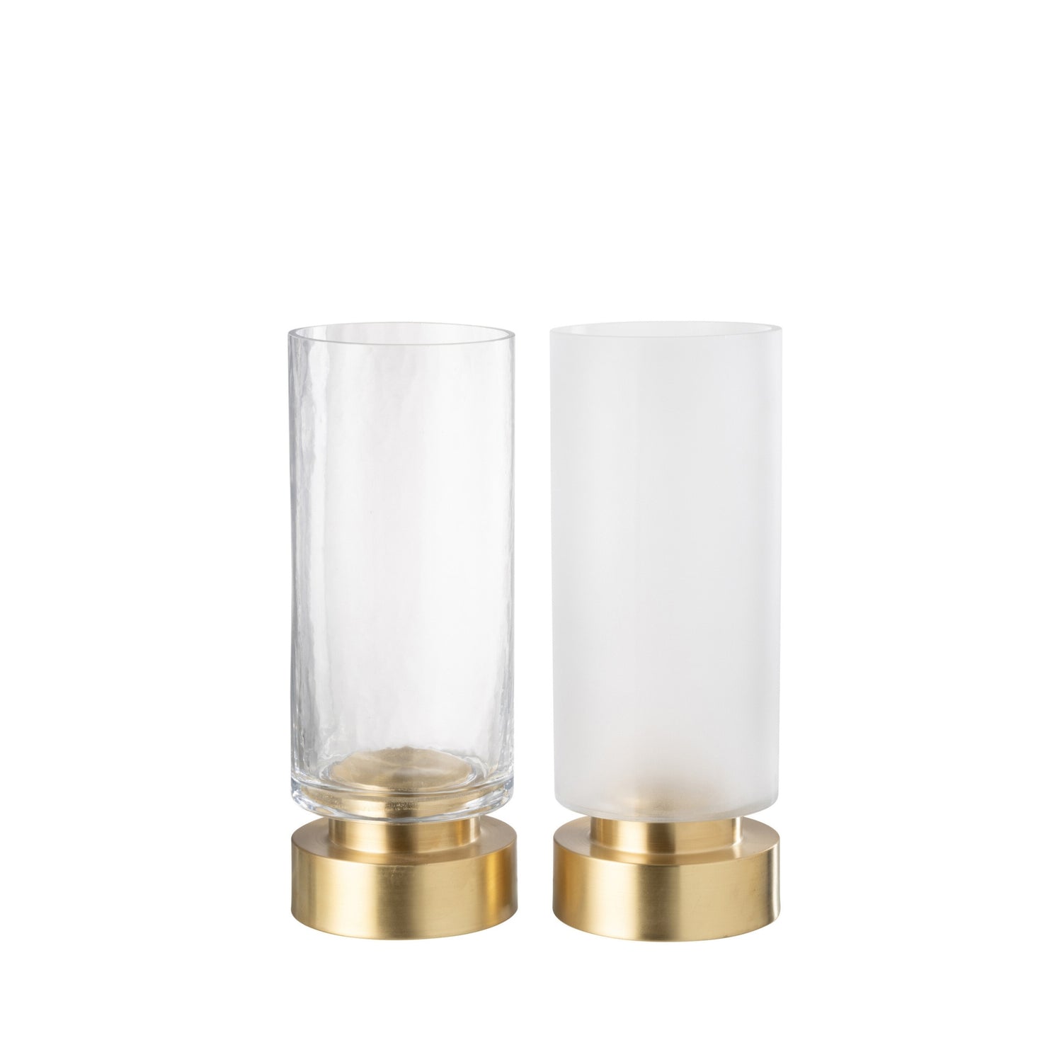 Kandelaar Pia Half Goud Medium Set van 2
