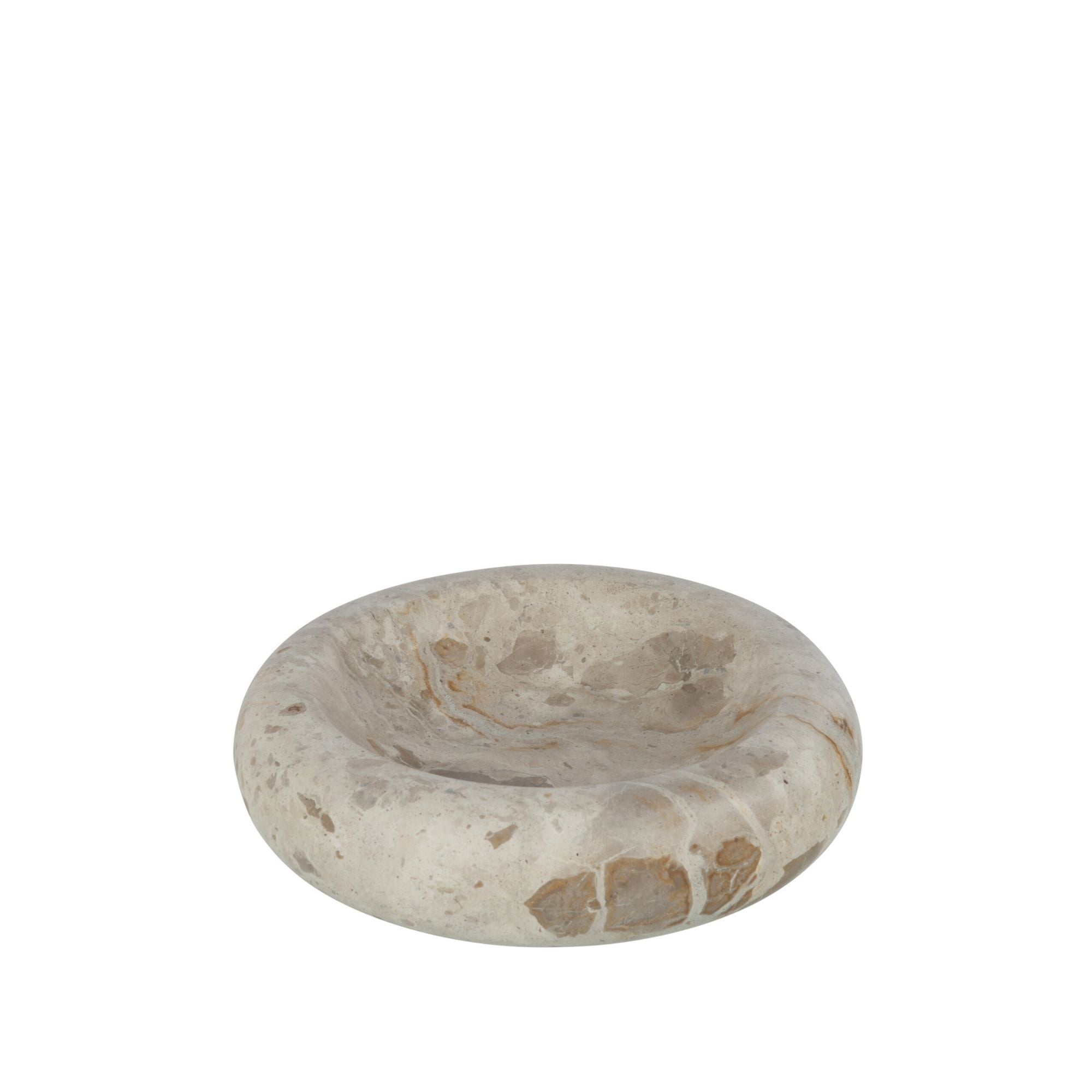 Luxe Marmeren Schaal Laag Beige Small J-Line