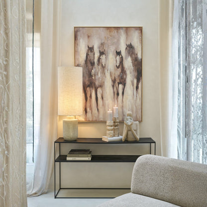 Kaarshouder Marmer Beige Large J-Line