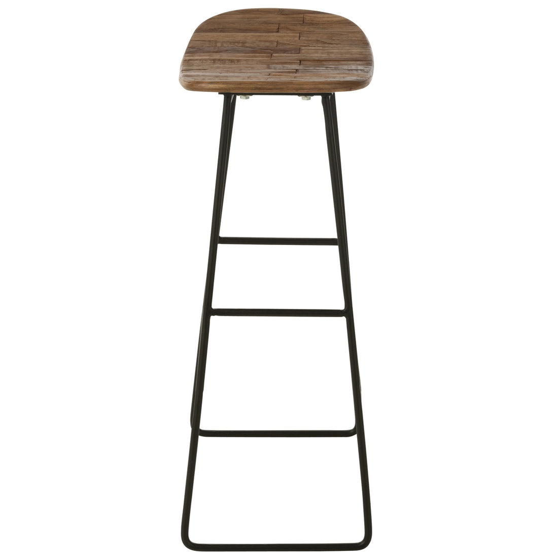 Stoel Rechthoekig Gerecycleerd Teak Naturel Large
