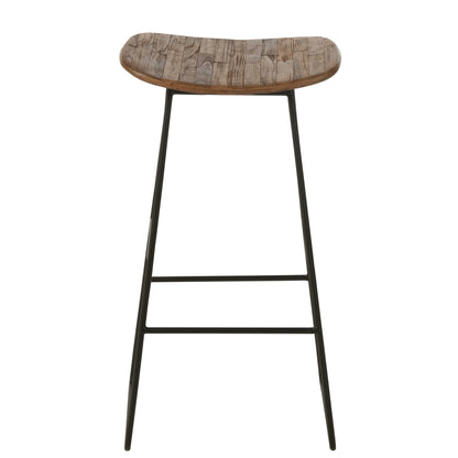 Stoel Rechthoekig Gerecycleerd Teak Naturel Large