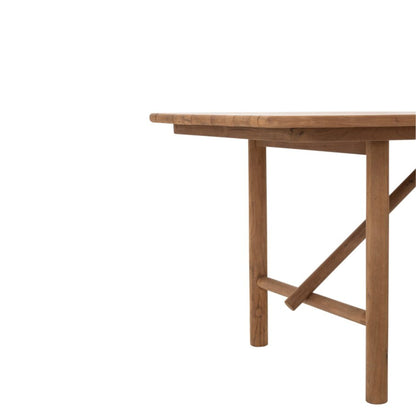 Outdoor Eettafel Palo Rechthoek Gerecycleerd Hout Naturel J-Line