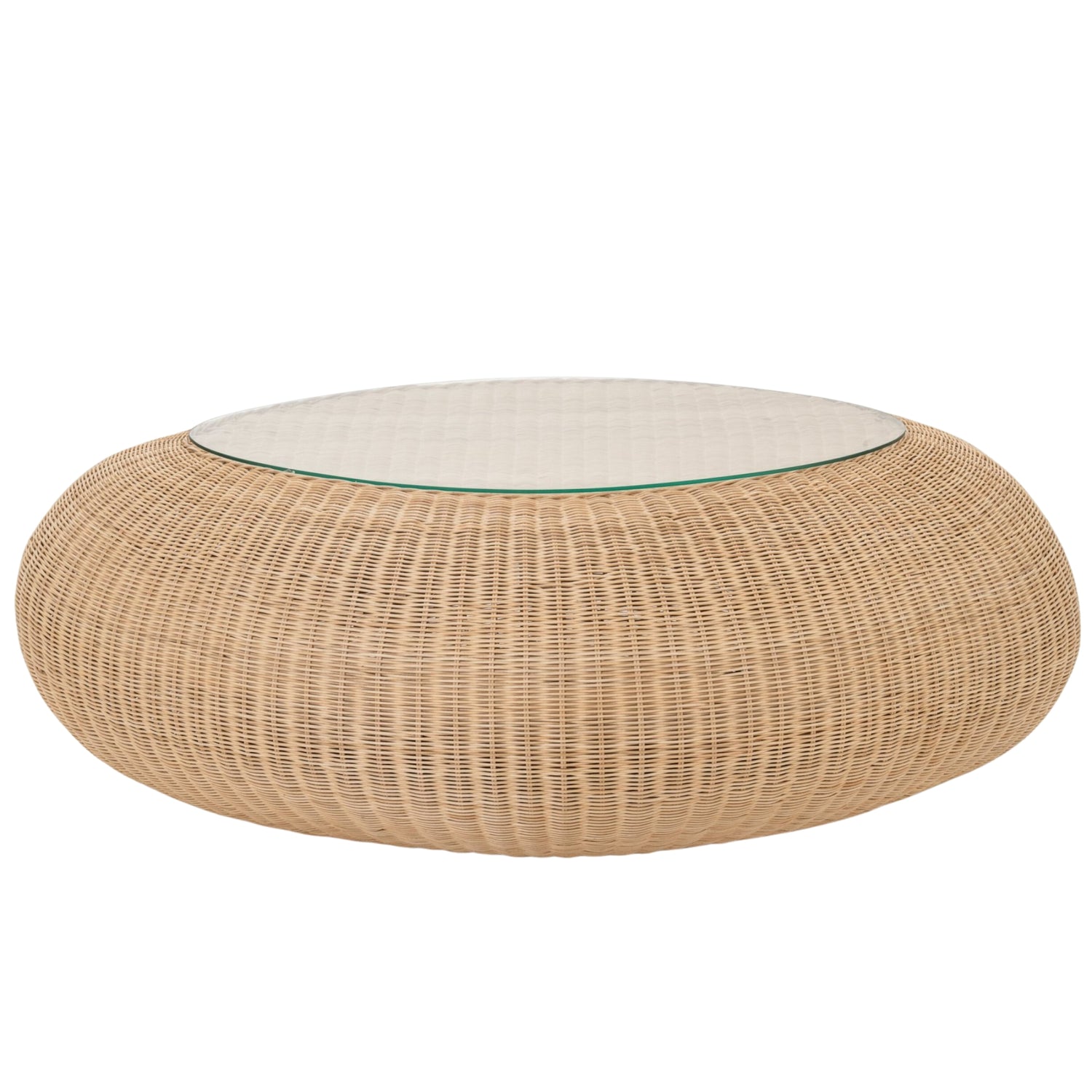 Salontafel Ovaal Rotan Naturel J-Line