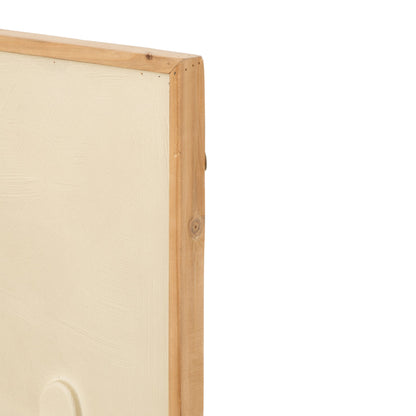 Wanddecoratie Mdf Wit Assortiment Van 2 J-Line