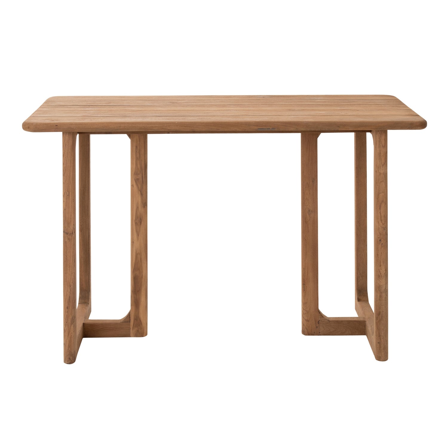 Outdoor Bartafel Cakra Rechthoek Teak Hout Naturel J-Line